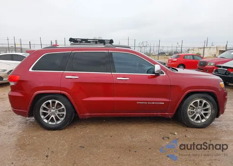 2014 Jeep Grand Cherokee Overland из США, поврежденный, VIN 1C4RJFCG2EC265122